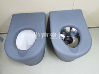 陶瓷硅胶防撞马桶+不锈钢硅胶安全马桶