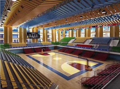 体育馆吸音板+槽木吸音板