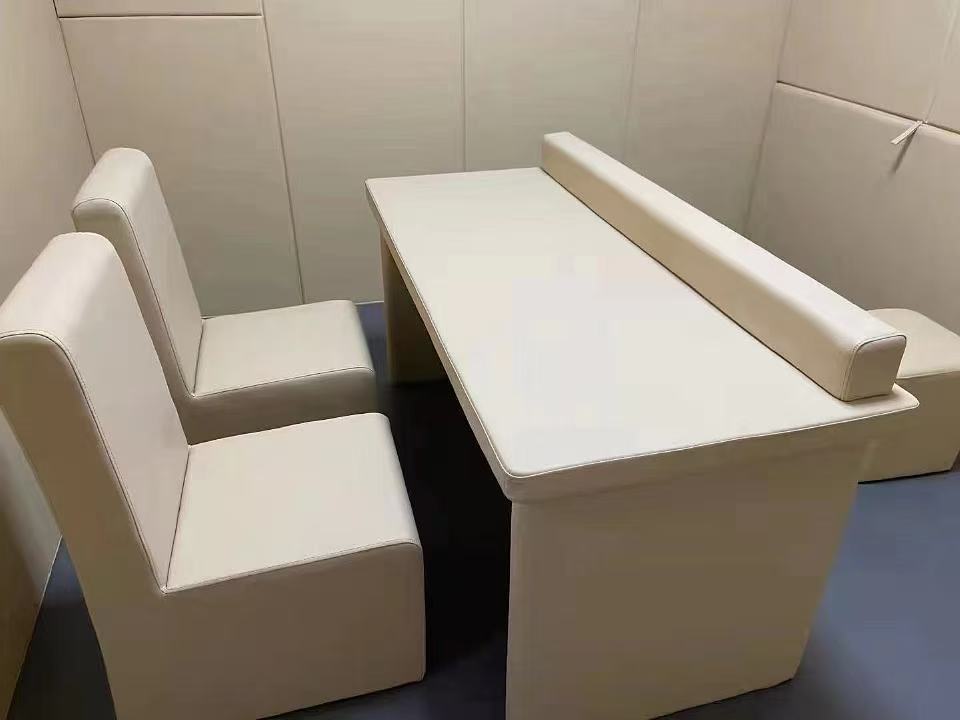 审讯室专用防撞桌椅