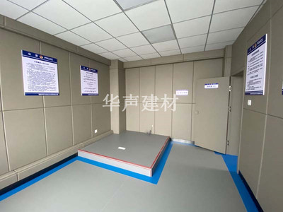 留置室防撞软包+防火棉软包