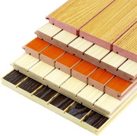 槽木吸音板+木质吸音板