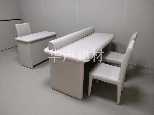 纪检委审讯室墙面防撞纳米棉软包